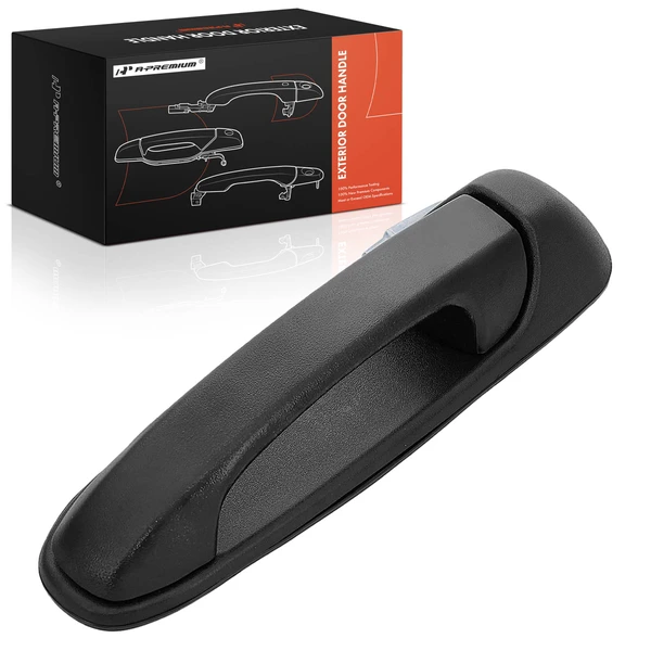 Rear Driver Texture Black Exterior Door Handle for 2003-2010 Dodge Ram 3500