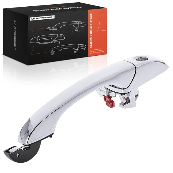 Front Driver Chrome Exterior Door Handle for 2022 Jeep Grand Cherokee WK