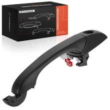 Front Driver Primed Black Exterior Door Handle