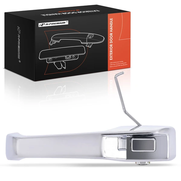 Front Driver All Chrome Exterior Door Handle for Jeep Grand Cherokee 1993-1998