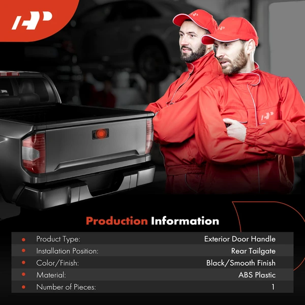 Rear Smooth Black Liftgate Latch Handle for Jeep Grand Cherokee 1999-2004