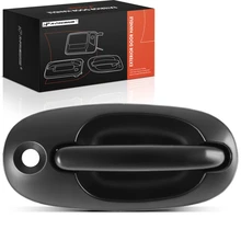 Front Driver Smooth Gray Exterior Door Handle for 1996-2000 Dodge Caravan