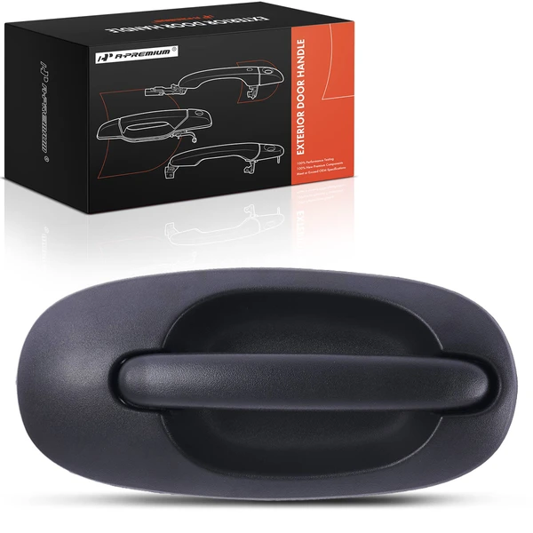 Driver Sliding Door Textured Black Exterior Door Handle for 1996-2000 Dodge Caravan