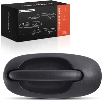 Passenger Sliding Door Texture Black Exterior Door Handle