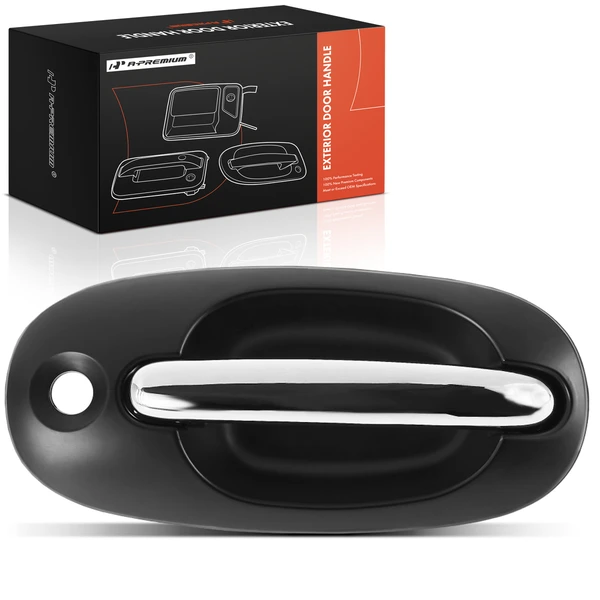 Driver Sliding Door Chrome & Black Exterior Door Handle for 2000 Chrysler Grand Voyager