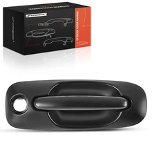 Passenger Sliding Smooth Black Exterior Door Handle withKeyhole