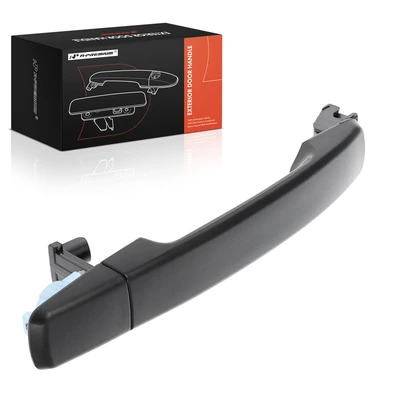 Front Passeger Textured Black Exterior Door Handle
