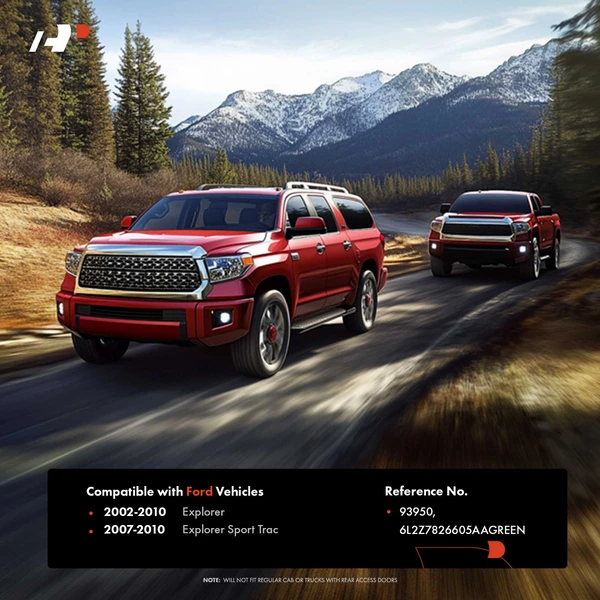 Rear Driver Green Exterior Door Handle for Ford Explorer Sport Trac Explorer