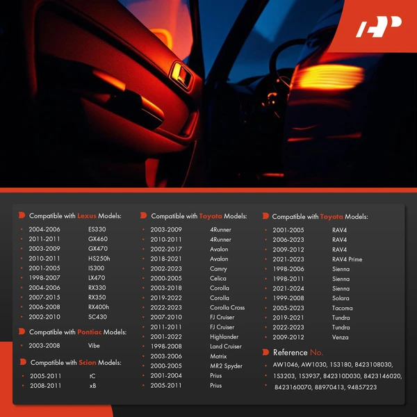 Door Jamb Switch for Toyota Camry RAV4 Corolla Prius Tacoma Lexus