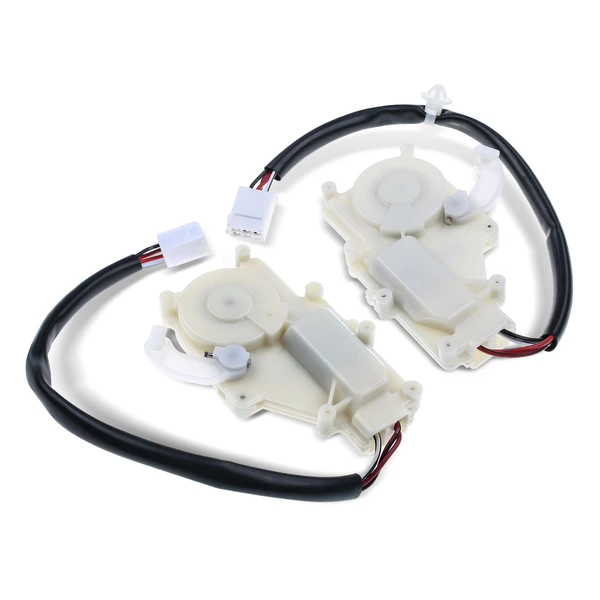 2 Pcs Rear Door Lock Actuator for Mazda MPV 2000 2001 with Anti-Theft