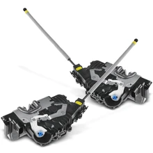 2 Pcs Rear Door Lock Actuator