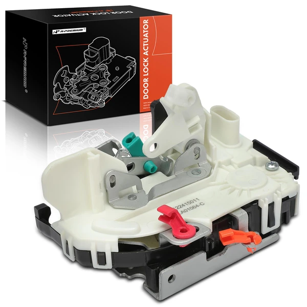 Front Driver Door Latch and Actuator Assembly for 2013-2015 Ram 1500