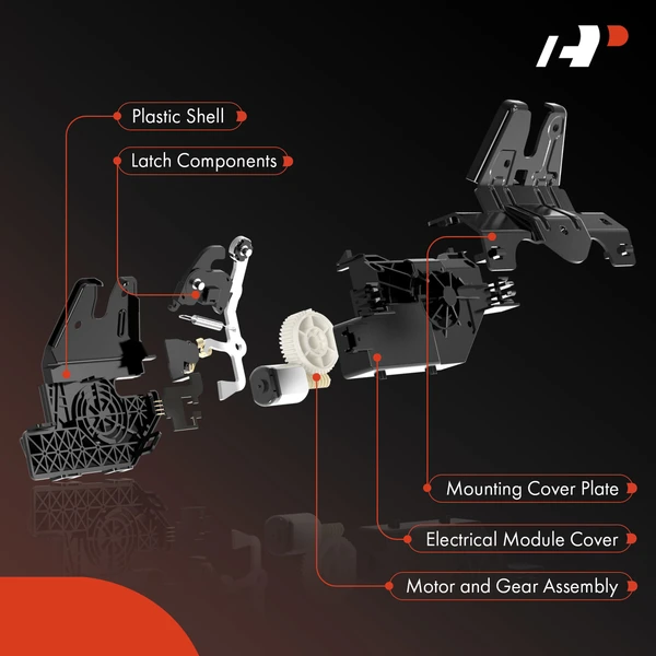 Rear Tailgate Lock Actuator Motor for Ram 1500 2500 3500 2015-2018 1500 Classic