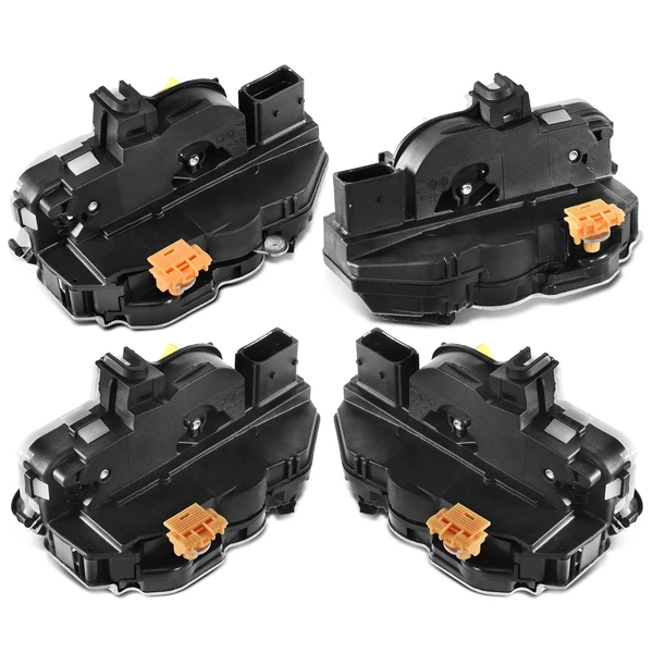 4 Pcs Front & Rear Door Lock Actuator for Cadillac SRX 10-16 Chevy Volt 11-15