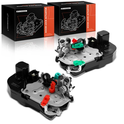 2 Pcs Rear Door Lock Latch Actuator