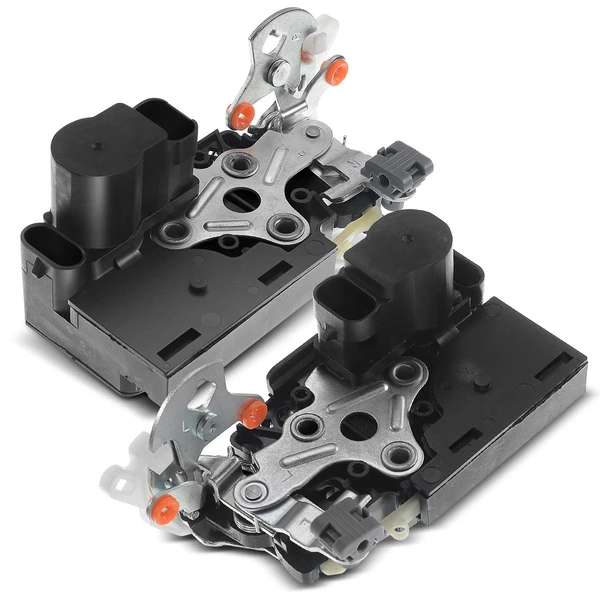 2 Pcs Rear Door Lock Actuator for 2002-2004 Oldsmobile Bravada