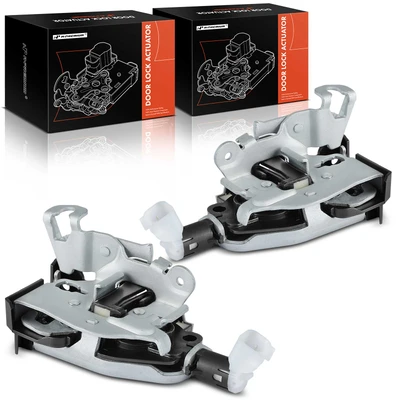 2 Pcs Lower Rear Door Lock Actuator