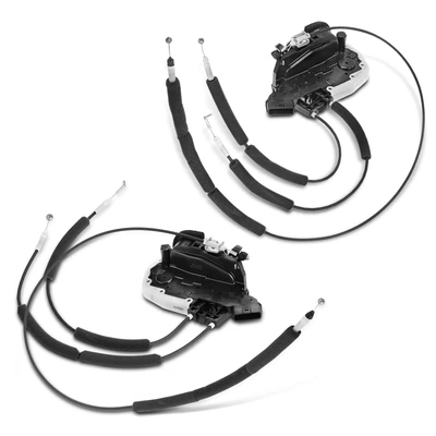 2 Pcs Rear Door Lock Actuator
