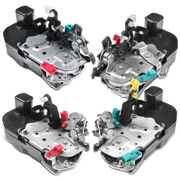 4 Pcs Front & Rear Door Lock Actuator for Chrysler Aspen 2007-2009 Dodge Durango