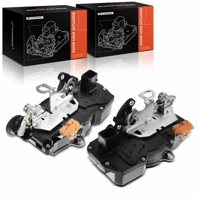2 Pcs Rear Door Lock Actuator