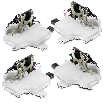 4 Pcs Front & Rear Door Lock Actuator