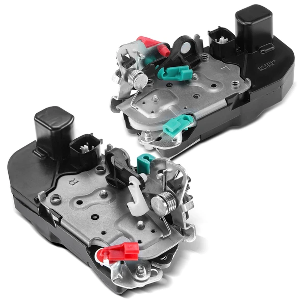 2 Pcs Rear Door Lock Actuator for 2003-2010 Dodge Ram 2500
