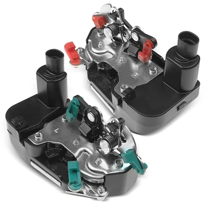 2 Pcs Rear Door Lock Actuator