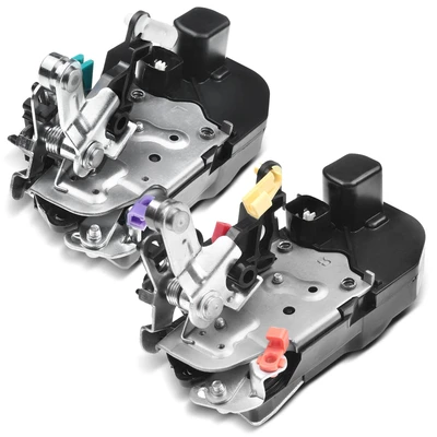 2 Pcs Rear Door Lock Actuator