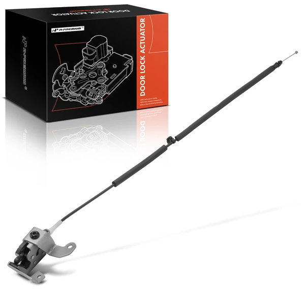 Rear Left Upper Door Lock Actuator with cable for 2017-2022 Ford F-350 Super Duty