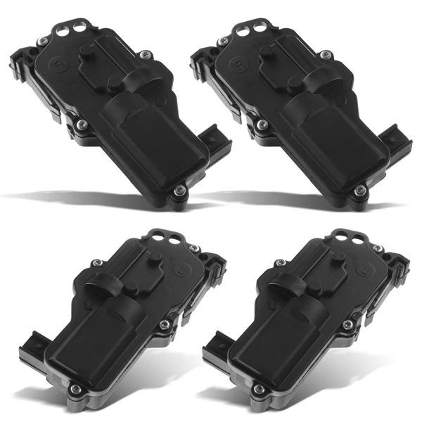 4 Pcs Front & Rear Door Lock Actuator for 2002-2010 Mercury Mountaineer