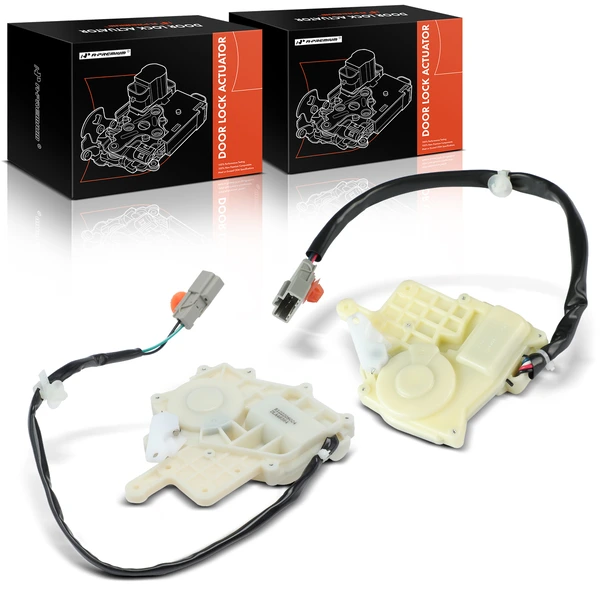 2 Pcs Front Door Lock Actuator for Honda Civic 1996-2000 2 Door