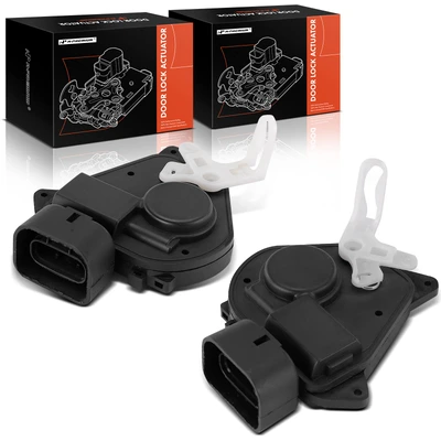 2 Pcs Rear Door Lock Actuator