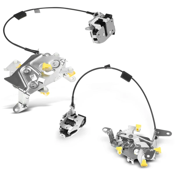 2 Pcs Rear Lower Door Lock Actuator for 1997-1999 Ford F-250