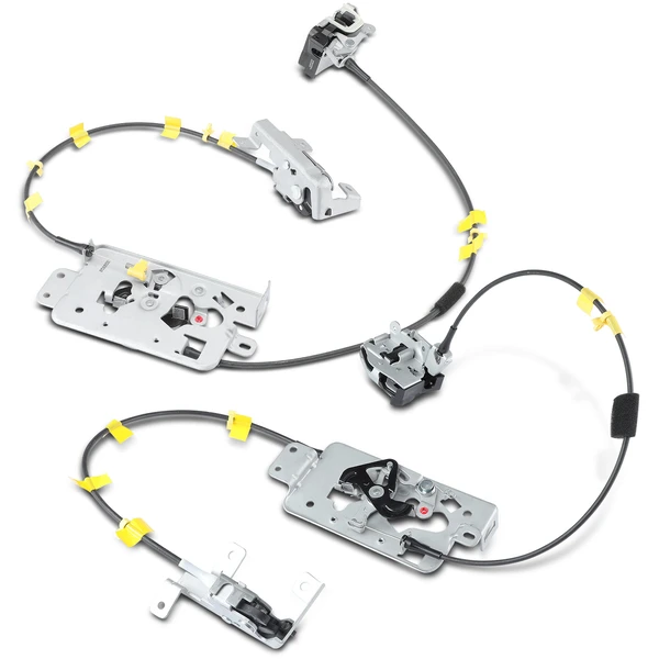 2 Pcs Rear Door Lock Actuator for Ford F-150 2004-2008 Extended Cab Pickup