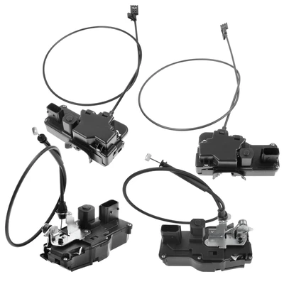 4 Pcs Front & Rear Door Lock Actuator