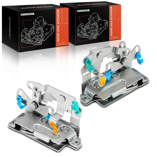 2 Pcs Front Door Lock Actuator for 1987-1995 Jeep Wrangler