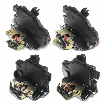 4 Pcs Front & Rear Door Lock Actuator