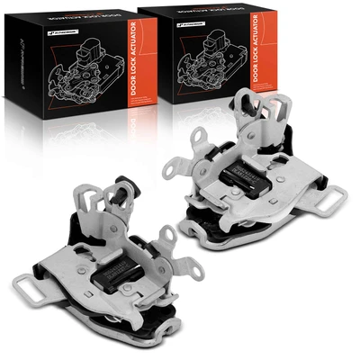 2 Pcs Rear Door Lock Actuator