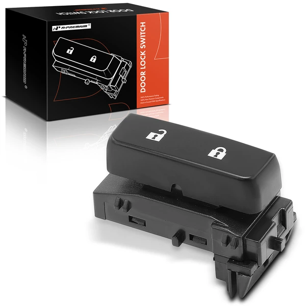 Front Left Door Lock Switch for 2007-2014 Chevrolet Silverado 2500 HD