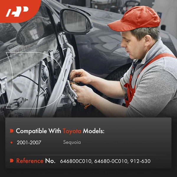 2 Pcs Rear Door Latch Release Cable for Toyota Sequoia 2001-2007 Sport Utility 31.06"