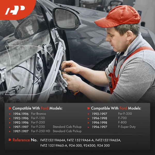 Driver or Passenger Door Latch Release Cable for Ford F-150 F-250 F-350 F-700 20.13"