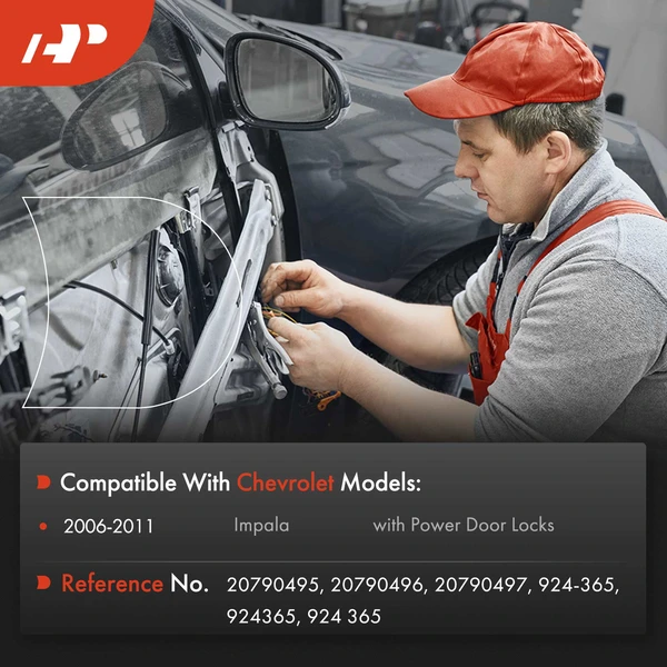 Front Driver or Passenger Door Latch Release Cable for Chevy Impala 2006-2011 21.65"