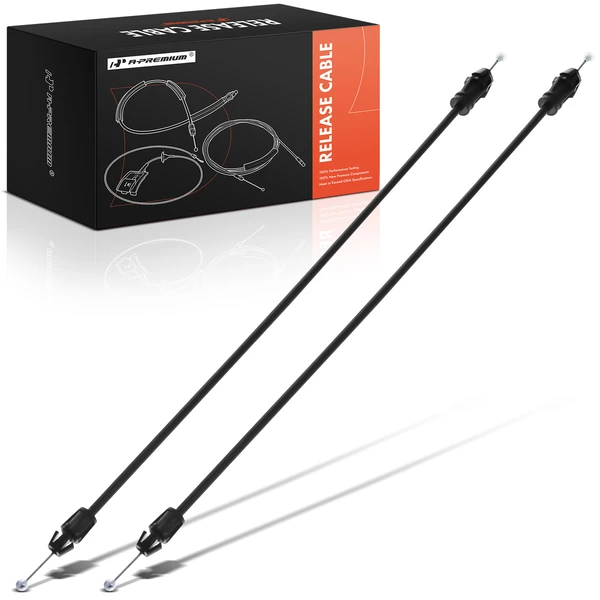 2 Pcs Front Door Latch Release Cable for Chevrolet Silverado 1500 GMC