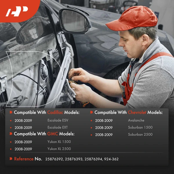 Rear Driver or Passenger Door Latch Release Cable for GMC Yukon XL 1500 Chevy Avalanche 27.11"