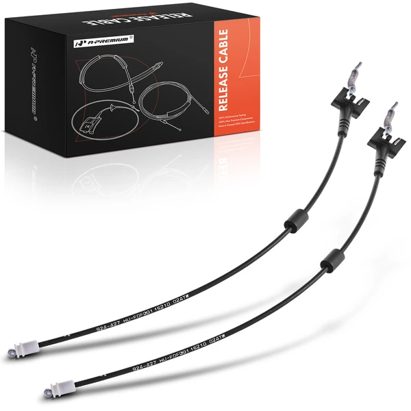 A-Premium APDOC031 Door Latch Release Cable Front Driver & Passenger
