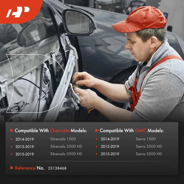 Front Driver or Passenger Door Latch Release Cable for Chevy Silverado 1500 14-19 GMC 26.8 inch