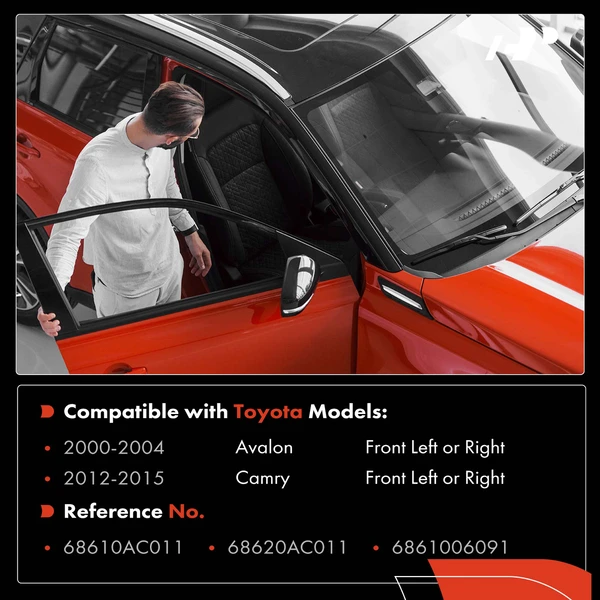 Front Driver or Passenger Door Check for Toyota Avalon 00-04 Camry 12-15