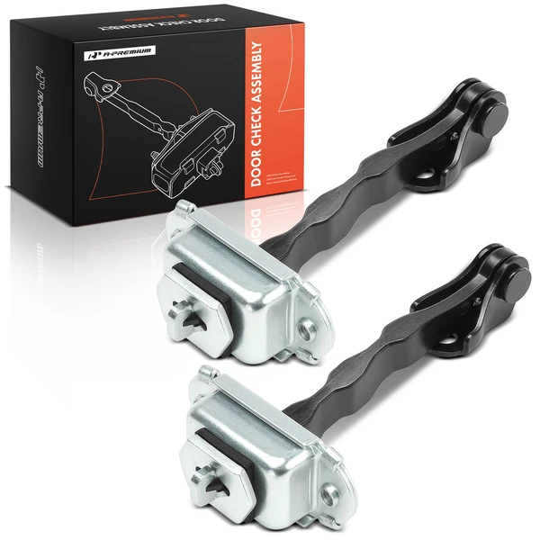 2 Pcs Front Driver & Passenger Door Check for INFINITI G35 2003-2007 Nissan 350Z