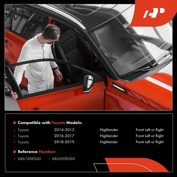 Front Driver or Passenger Door Check for Toyota Highlander 2014-2019