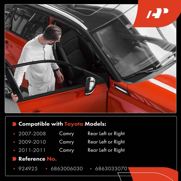 Rear Driver or Passenger Door Check for Toyota Camry 2007-2011